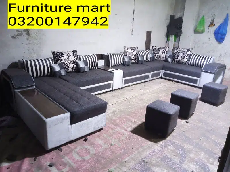 U shape sofa set 10000 per seart