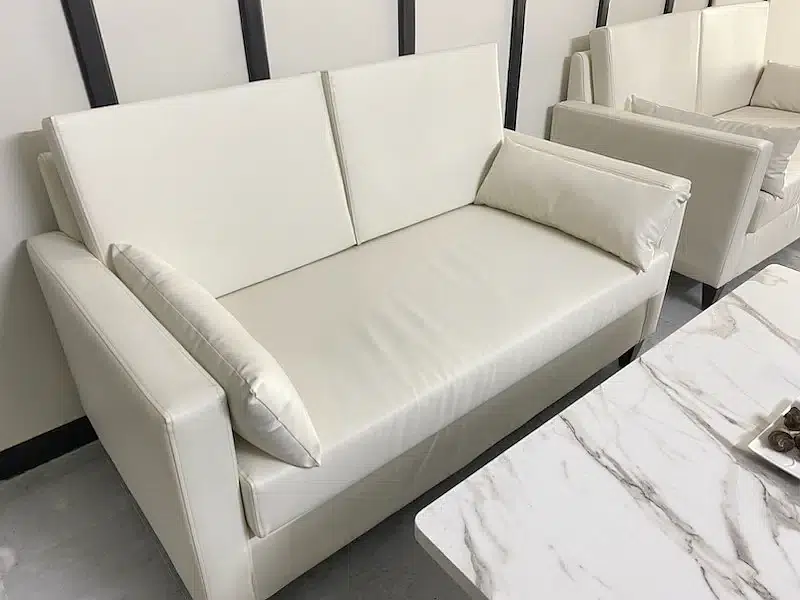 4 seater sofa set With table, single Italian Sofa