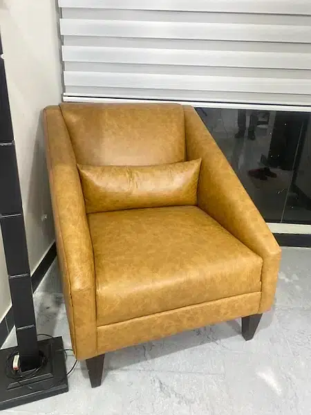 4 seater sofa set With table, single Italian Sofa