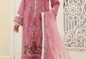 women’s wear unstitch 3 Piece Viscose / Digital Printed, Embroidered