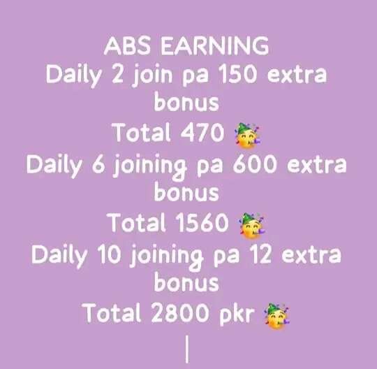 Ali Baba Earning
