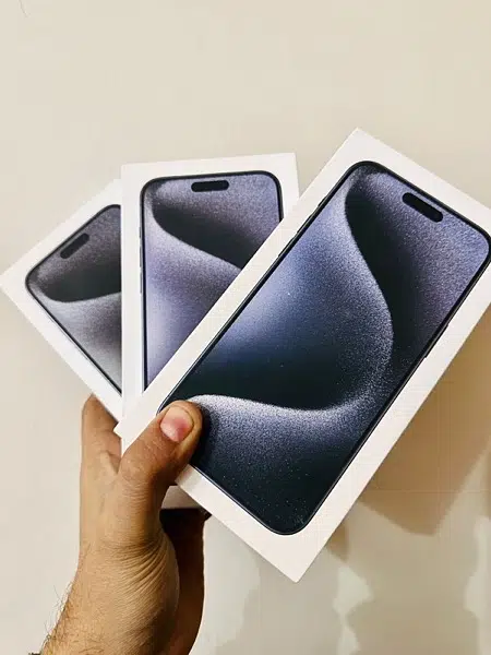 iphone 15 PRO MAX JV BLACK BLUE 256GB