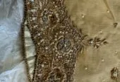 Bridal Lehnga with Full heavy front open gown