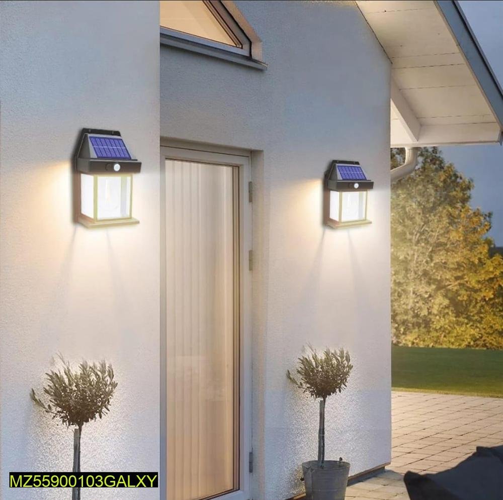 Soler motion sensor outdoor wall light