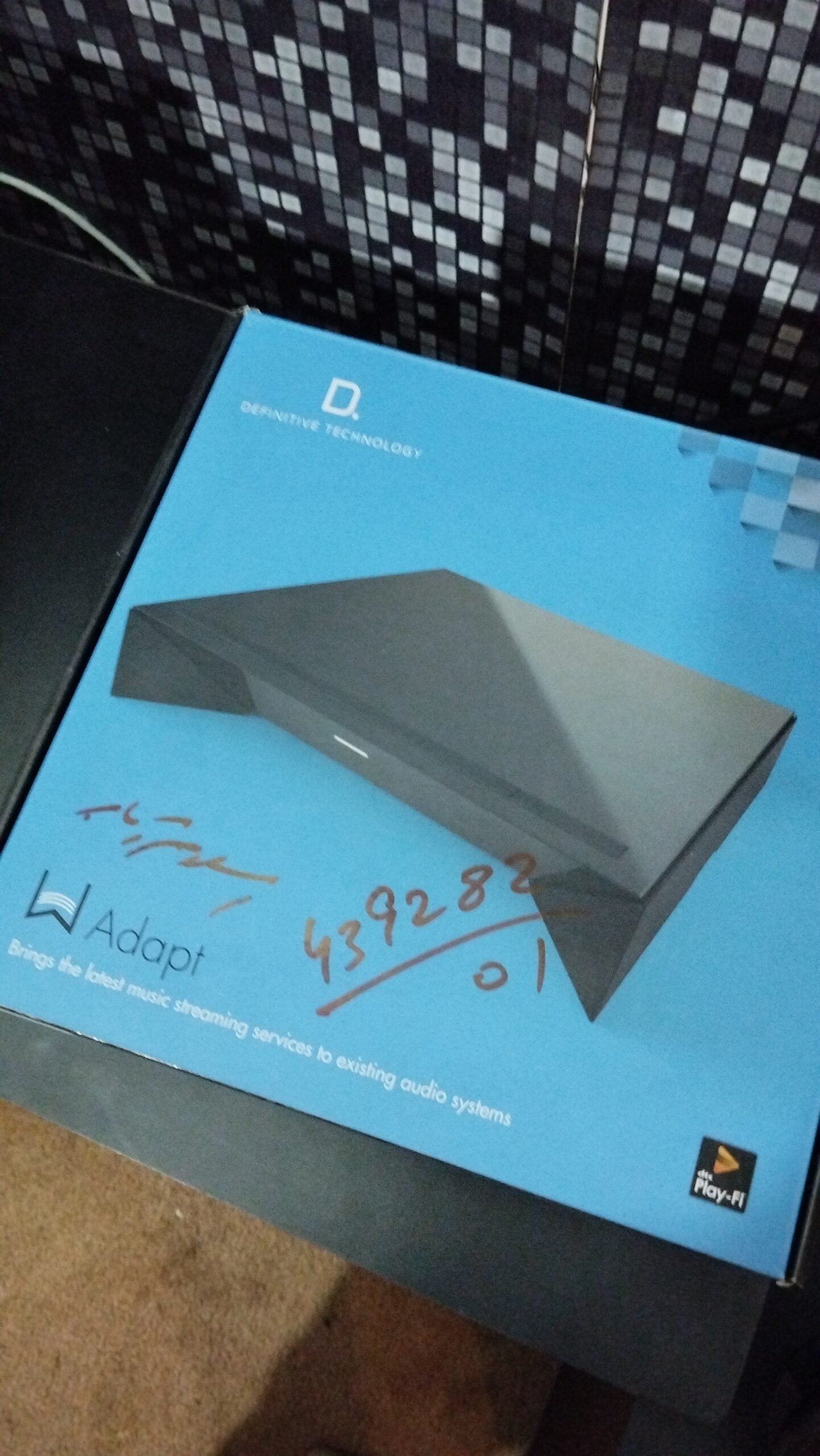 definitive technology W-Adapt streamer & Theta DSP Prime Pro 2