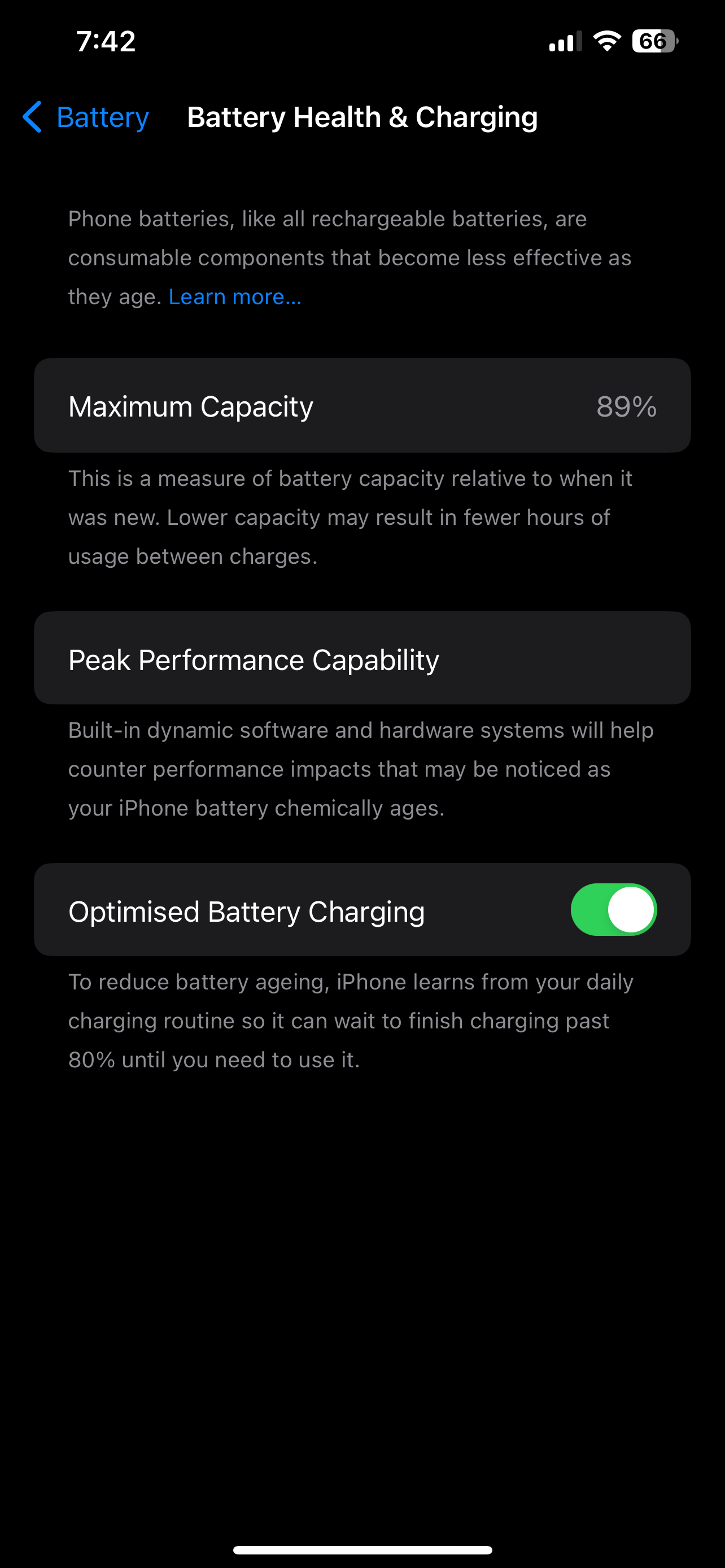 iPhone 12 Pro Max , 256 GB , 89% battery , LLA