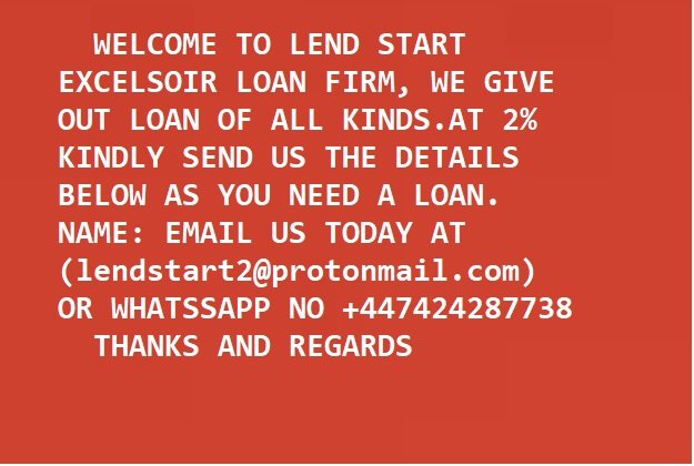 My company offer loans at low interest rates of 2%