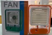 Portable USB Air Cooler Fan – 3-Speed, Rechargeable