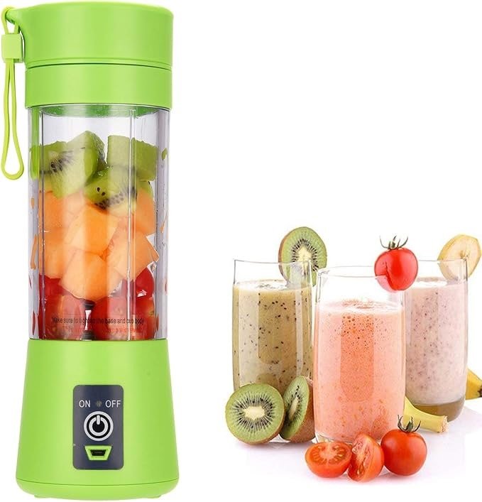 Portable Powerful 6 Blades USB Rechargeable Juicer/Blender